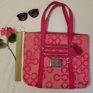 Pink Coach Purse